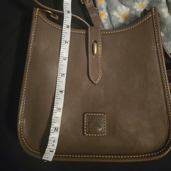 Dooney & Bourke Dark Brown Leather Shoulder Bag - Picture 6 of 7